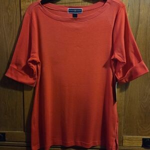 Karen Scott Women's Red Top